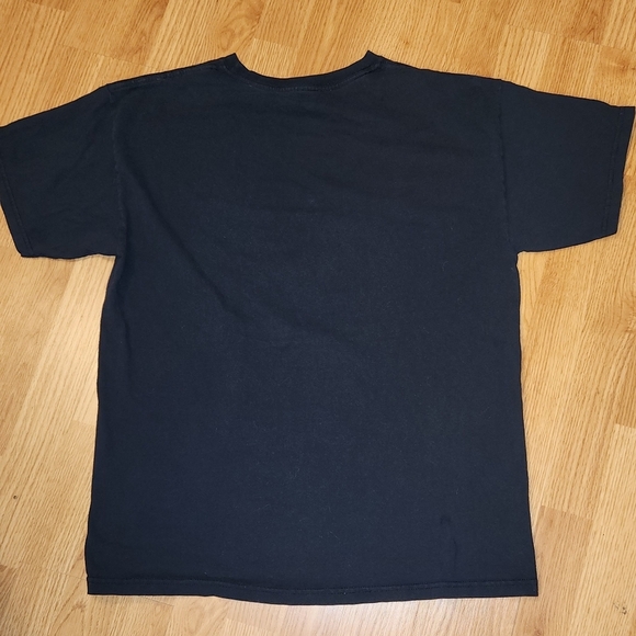 Be Human[e]"The Evil Cat’ Tarot Card, Black and Gold T-Shirt. Large. - Picture 7 of 7